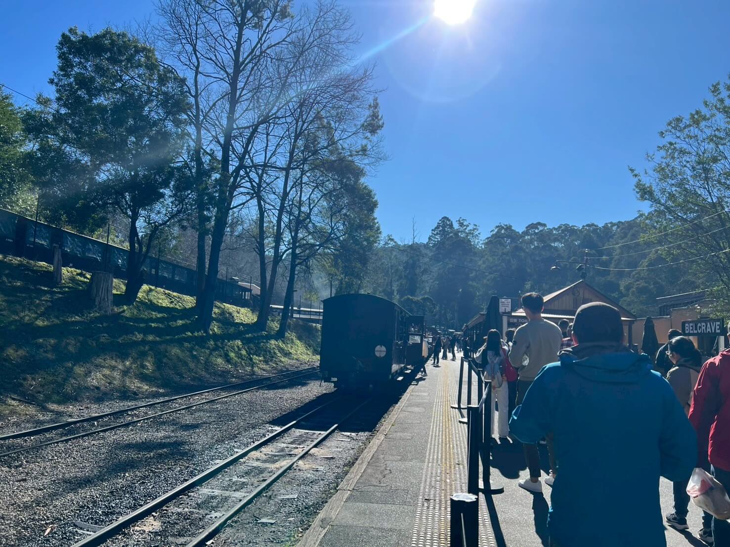 puffing billy steam train station 5.