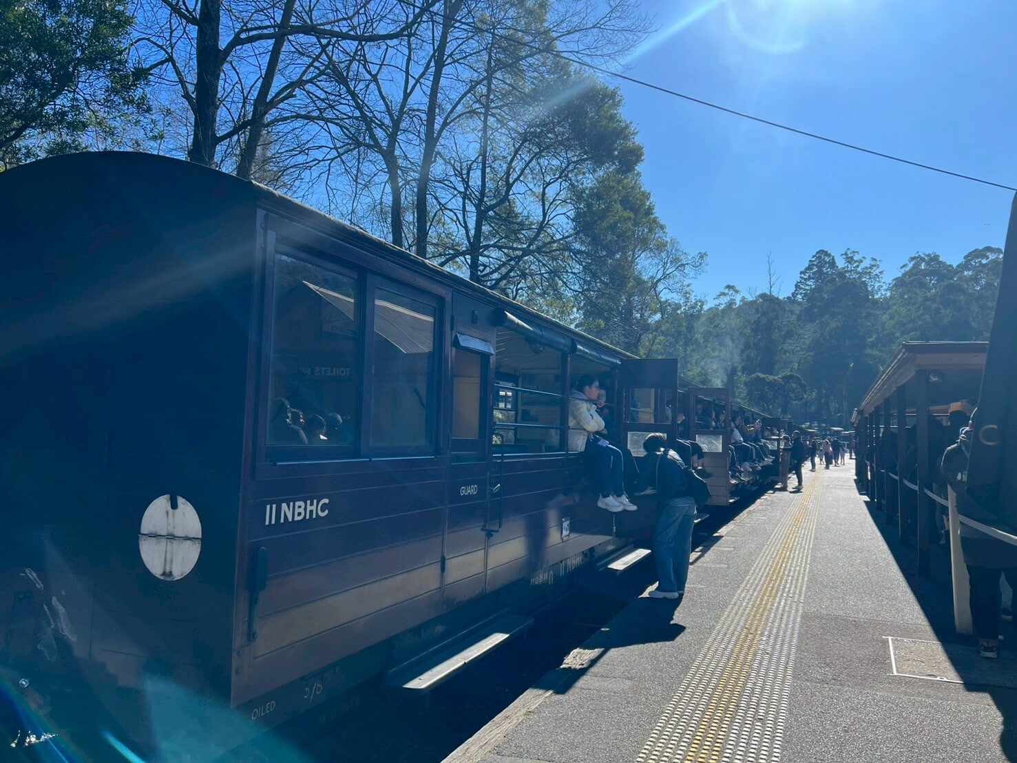 puffing billy steam train station 6.
